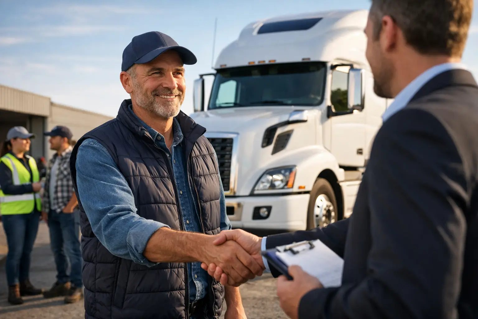 Strategie zur Fahrergewinnung in der Transportbranche