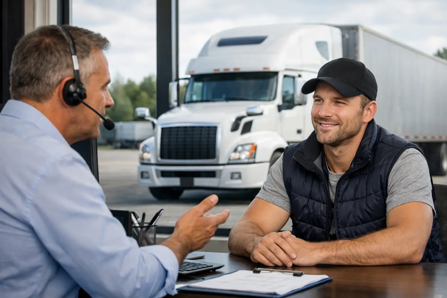 Disponenten suchen LKW Fahrer - was jetzt zählt