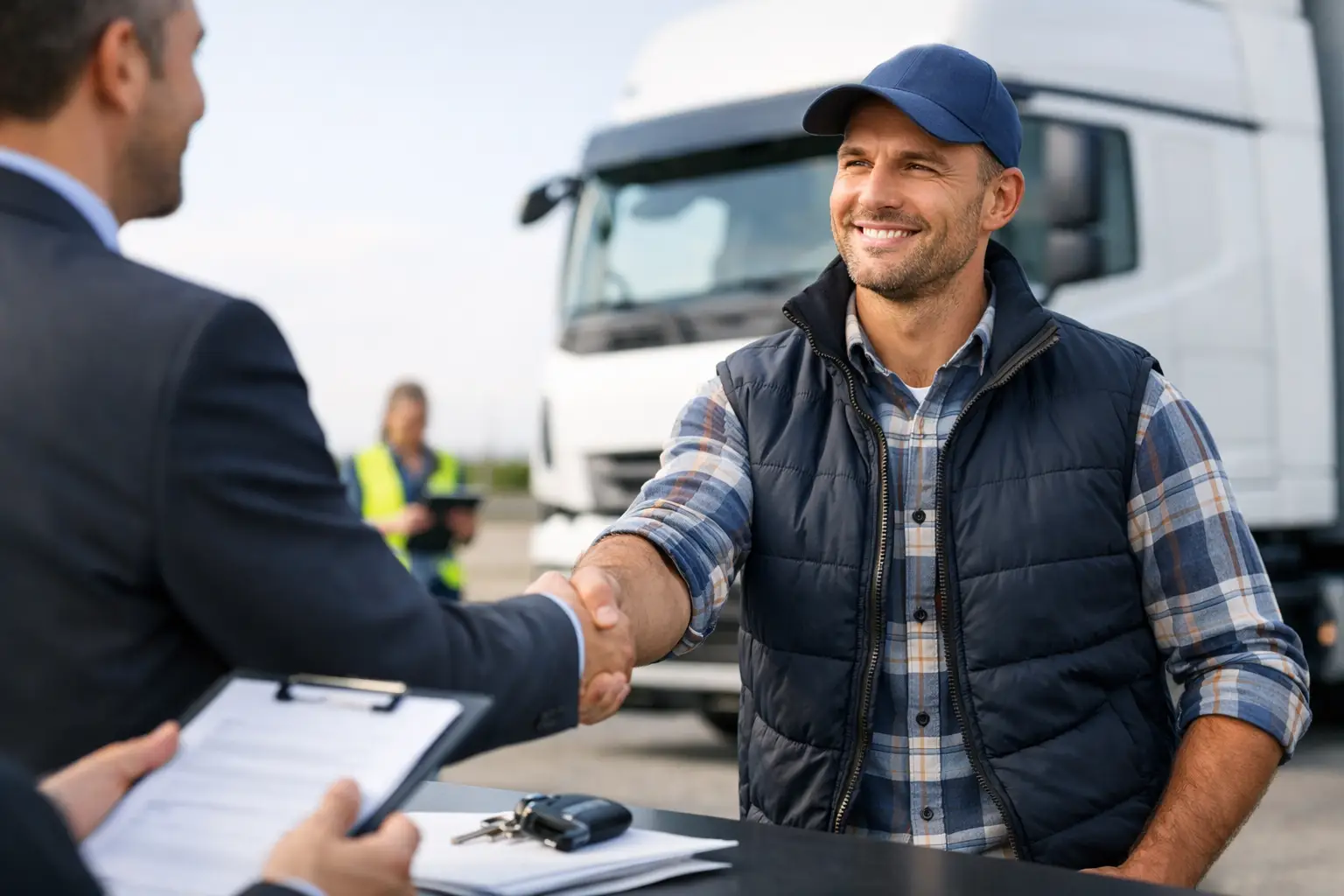 LKW Fahrer schnell einstellen: so klappt es